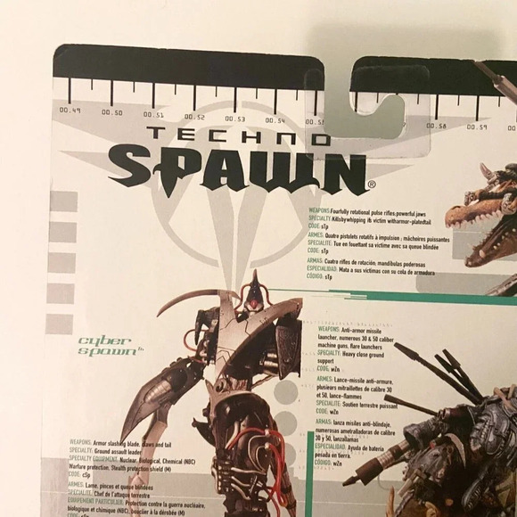 Vintage 1999 Techno Spawn Steel Trap  Series 15 McFarlane Action Figure - Picture 15 of 16